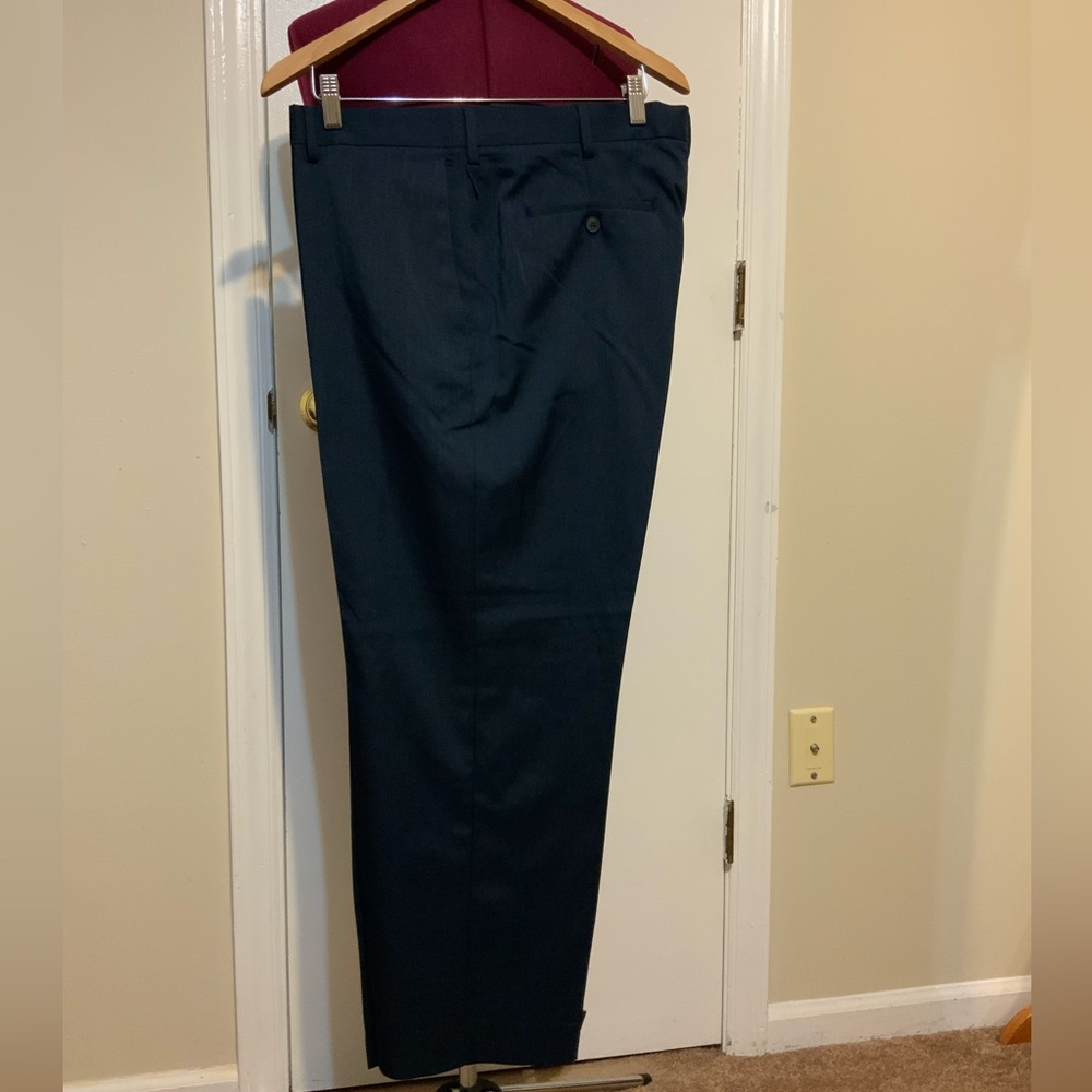 NWOT Perry Ellis Portfolio Men’s Suit Pants Navy Blue